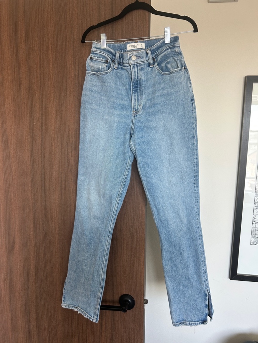 Abercrombie & Fitch 90’s Straight Ultra High Rise